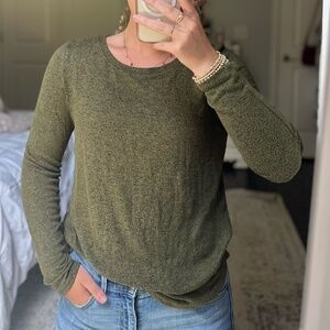 Basic Old Navy Green Long Sleeve Tunic